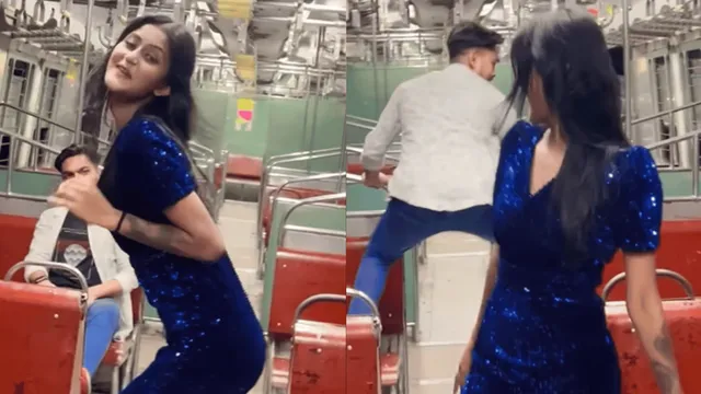 viral-video-girl-dances-on-bhojpuri-song-in-mumbai-local-train-internet-is-not-pleased